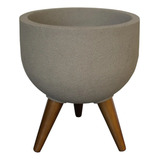Vaso Redondo P Flores Plantas Jardim Decore 33 Marmore Japi