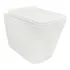 Vaso Sanitário Bacia Provada Convencional Quadrado Tubrax Cor Branco