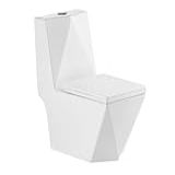 Vaso Sanitário Monobloco Completo Diamante Caixa Acoplada Branca