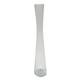 Vaso Solitario De Vidro Bruxe 33 Cm De Altura Decoração
