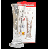 Vaso Solitário Transparente Decoração Ambientes Flor Plantas