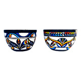 Vasos Cerâmicos Coleção Indígena Blió Piá conjunto 2 Médios