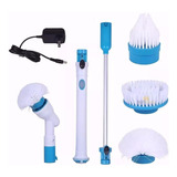 Vassoura Elétrica Magic Spin Scrubber 3 In 1 Recarregável
