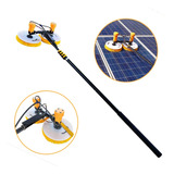 Vassoura Escova Dupla Placa Solar Automático 5m Profissional