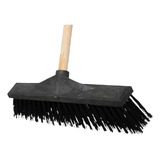 Vassourão Gari 40 Cm Nylon Liso Especial   Com Cabo