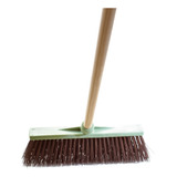 Vassourão reforçado Dobro Cerdas Pet 40cm Gari Cabo Grosso