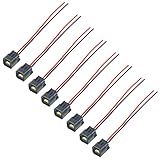 VASTAUTO Bobina De Ignição Modular Conector Fêmea Plugue Chicote De Fios Trança Se Encaixa Para 4 6L 5 4L 6 8L Ford F150 F250 F350 Super Duty Mustang Explorer Expedition Crown Victoria 8 Unidades