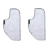 Vaveren 2Pcs Capa De Chuva Para Bolsa De Golfe Capa De Chuva Para Bolsa De Taco De Golfe Capa De Chuva Resistente à Prova D-água Proteção Contra Chuva Para