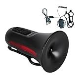 Vaveren Buzina De Bicicleta Elétrica Buzina Para Guidão Com Luz Buzina Eletrônica Recarregável Buzina De Ciclismo Para Mountain Bike Com Controle De Cabo
