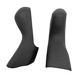 Vaveren Manoplas De Bicicleta Alavancas De Câmbio Capas De Manopla Par De Suprimentos Mangas De Manopla Antiderrapantes Protetor De Alavanca De Bicicleta Para Preto
