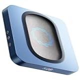 Vaydeer Movedor De Mouse Para Toca Discos Ampliado Máximo De 3 Mouse Com Intervalos Ajustáveis Botões Fáceis De Usar E Monitor De LED Para Manter Seu PC Acordado Azul Gradiente 