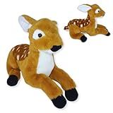 Veado De Pelúcia Fizzy Toys Bambi Veadinho Pelúcia Decoração Natal