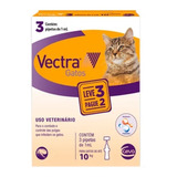 Vectra Gatos Antipulgas Combo Leve 3
