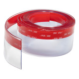 Veda Porta Transparent 10 Mt X 4 5 Cm Pivotante Vidro Janela