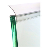 Veda Porta Vidro 8mm Piso Parede Protetor Agua Inseto 60cm