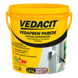 Vedapren Parede Branco 3 6l Vedacit Tinta Impermeabilizante