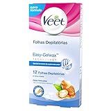 Veet Cera Fria Corporal Peles Delicadas 12 Folhas 12 Folhas