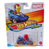 Veículo Do Homem De Ferro Hot Wheels Disney Racerverse
