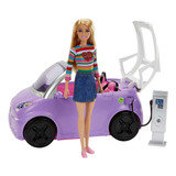 Veículo Para Boneca Carro Elétrico Barbie