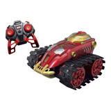 Veiculo Radio Controle Autotech Rider Homem De Ferro 9213 Cor Vermelho