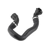 VekAuto 1 Peça De Mangueira De Radiador Para BMW 335i E90 Saloon Gasolina 2006-2011 Boa Vedação Borracha Preta Motor Mangueira De água De Arrefecimento
