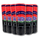 Vela 7 Dias Preta vermelha 250g Kit 6un Umbanda candomblé