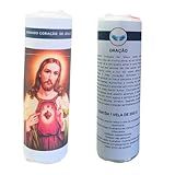 Vela 7 Dias Votiva Sagrado Coração De Jesus 1 Unidade