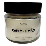 Vela Aromática Artesanal Sem Parafina 140g Pavio De Algodão