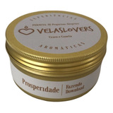 Vela Aromática Prosperidade Cravo E Canela 90g Velas Lovers