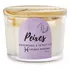 Vela Aromática Signo Peixes 100g Com Pedra Quartzo Lilás