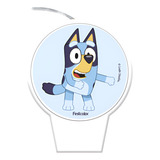Vela Bluey Para Bolo