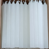 Vela Branca Palito 150 Velas Grossa 16 Cm X 1 5 Cm Numero 7