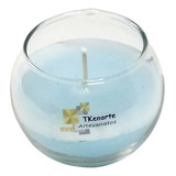 Vela Da Paz Artesanal Pote De Vidro S Aroma 4h