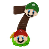 Vela De Aniversário Mario Bros