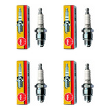 Vela De Ignição Para Motores De Popa Yamaha 15 Hp 4pcs