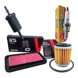 Vela E Filtro Ar Gasolina Oleo Fazer 250 2018 2019 2020