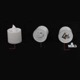 Vela Eletrônica Romântica Colorida T Mini Led Light For Par