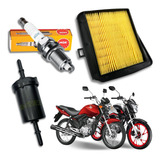 Vela Filtro De Ar Combustivel Honda Titan fan 150 160