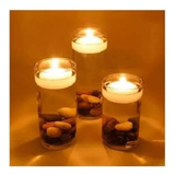 Vela Flutuante Rechaud Decorativa Pacote C 50 Unidades