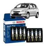 Vela Honda Fit 1 4 2003 2004 2005 2006 Kit Com 8 Velas