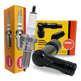 Vela Ignição E Cachimbo Ngk Cg 125 Cargo Cpr8ea 9 Ld05fp