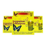 Vela Lamparina Flutuante Mariposa Bóia Pavio Água Óleo 24pçs