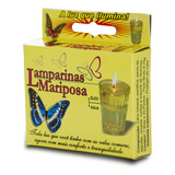 Vela Lamparina Flutuante Mariposa Bóia Pavio Água Óleo 5 Pçs