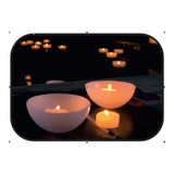 Vela Luminaria Flutuante Fundo