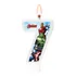 Vela Numeral Avengers Animated Número 7