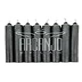 Vela Palito 15cm Caixa Com 50 Velas Preto