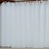Vela Palito Branca 100 Velas 16cm X 1 5cm Numero 7 Grossa Parafina Pura