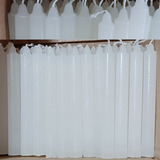 Vela Palito Branca Numero 8 Atacado 18 Cm X 1 5 Cm 150 Unid