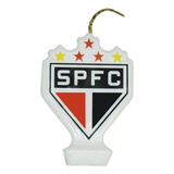 Vela Para Aniversário Emblema São Paulo C 1 Und Festcolor