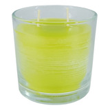 Vela Perfumada No Copo De Vidro Com Aroma De Bambu 265ml